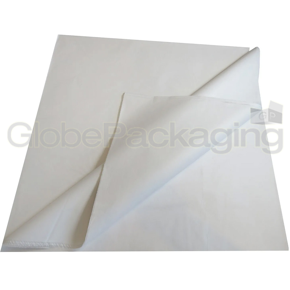 50 SHEETS OF WHITE ACID FREE TISSUE PAPER 500x750mm